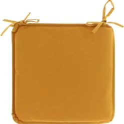Unique Living Outdoor Bistrokussen Geel 38 X 38 X 2,5 Cm
