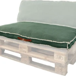 Unique Living Palletkussen Manouk Groen 120 X 80 X 8 Cm