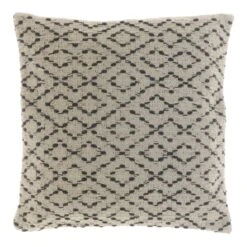 Unique Living Sierkussen Elena Antraciet 45 X 45 X 10 Cm