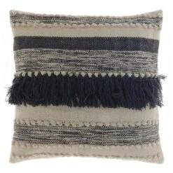 Unique Living Sierkussen Brent Antraciet 45 X 45 X 10 Cm