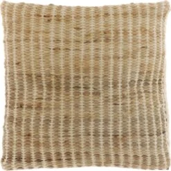 Unique Living Sierkussen Evita Naturel 45 X 45 X 10 Cm