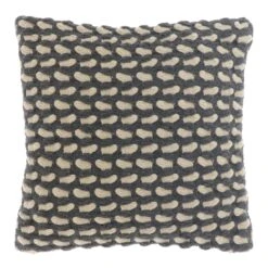 Unique Living Sierkussen Omax Antraciet 45 X 45 X 10 Cm