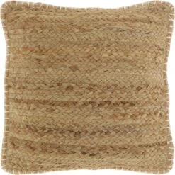 Unique Living Sierkussen Moke Naturel 45 X 45 X 10 Cm
