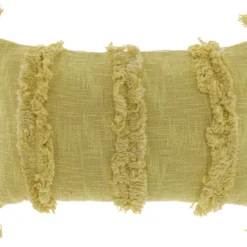 Unique Living sierkussen palma geel 30 x 50 x 7 cm