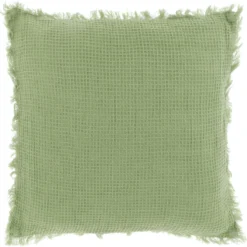 Unique Living sierkussen Canar groen 45 x 45 x 7 cm