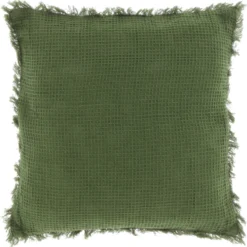 Unique Living sierkussen canar donkergroen 45 x 45 x 7 cm