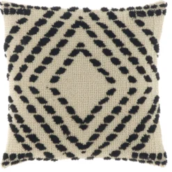 Unique Living sierkussen Nisse Beige 45 x 45 x 7 cm