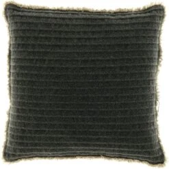 Unique Living sierkussen adam zwart 45 x 45 x 7 cm