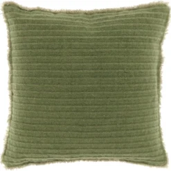 Unique Living sierkussen adam groen 45 x 45 x 7 cm