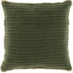 Unique Living sierkussen adam donkergroen 45 x 45 x 7 cm