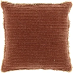 Unique Living sierkussen adam oranje 45 x 45 x 7 cm