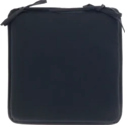 Unique Living zitkussen unique Outdoor zwart 38 x 38 x 2,5 cm