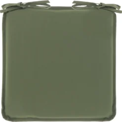 Unique Living zitkussen unique Outdoor groen 38 x 38 x 2,5 cm