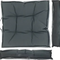 Unique Living zitkussen unique Outdoor grijs 43 x 43 x 7 cm