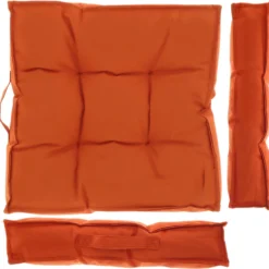 Unique Living zitkussen unique Outdoor oranje 43 x 43 x 7 cm