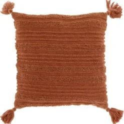 Unique Living sierkussen fonne oranje 45 x 45 x 7 cm