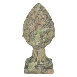 Esschert Design Tuinbeeld Dennenappel Groen 14 X 14 X 30 Cm