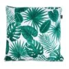 In The Mood Collection Sierkussen Blad Wit / Groen 50 X 50 X 10 Cm -Madison Sales Store 8717026265925