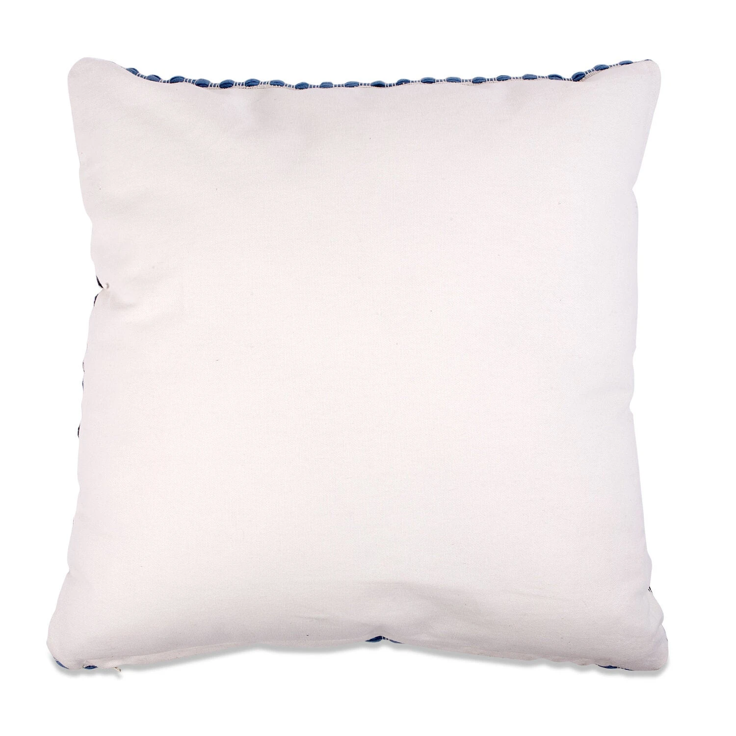 In The Mood Collection Sierkussen Bari Blauw 45 X 45 X 12 Cm 4 In The Mood Collection Sierkussen Bari Blauw 45 X 45 X 12 Cm - Afbeelding 2