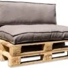 In The Mood Collection Palletkussen Salvador Taupe / Grijs 120 X 80 X 15 Cm -Madison Sales Store 8717026282335