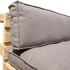 In The Mood Collection Palletkussen Salvador Taupe / Grijs 120 X 80 X 15 Cm -Madison Sales Store 8717026282335 3