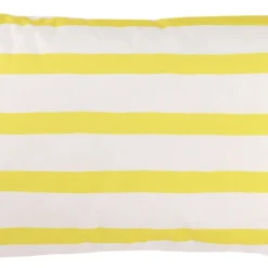 Overseas Sierkussen Geel / Wit 60 X 12 X 40 Cm