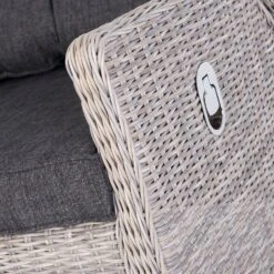 Intratuin Verstelbare 3-zits Loungebank Sanur Wicker Bruin -Madison Sales Store 8717263343554 4