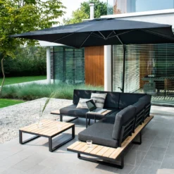 Intratuin 4-zits Loungeset Orfeo Aluminium -Madison Sales Store 8717263343769 5