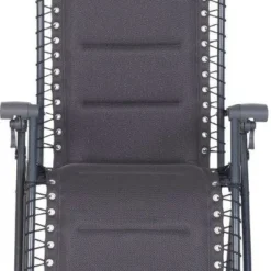 Intratuin Relaxstoel Sanya 3D Mesh Grijs -Madison Sales Store 8717263358855 2