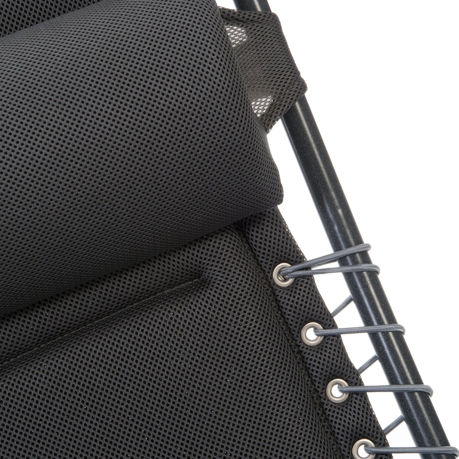 Relaxstoel Sanya 3D Mesh Zwart 6 Relaxstoel Sanya 3D Mesh Zwart - Afbeelding 4