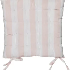 Intratuin Zitkussen Streep Roze / Wit 45 X 45 X 4 Cm