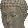 Intratuin Tuinbeeld Boeddha Grijs 28 X 27 X 48 Cm -Madison Sales Store 8717263781134 1