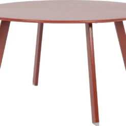 Intratuin Bijzettafel Rood D 70 H 40 Cm
