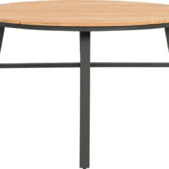 Intratuin Eettafel Flore Antraciet D 120 H 74 Cm