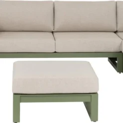 Intratuin 4-zits Hoekset Norma Aluminium Groen -Madison Sales Store 8717263795292 5