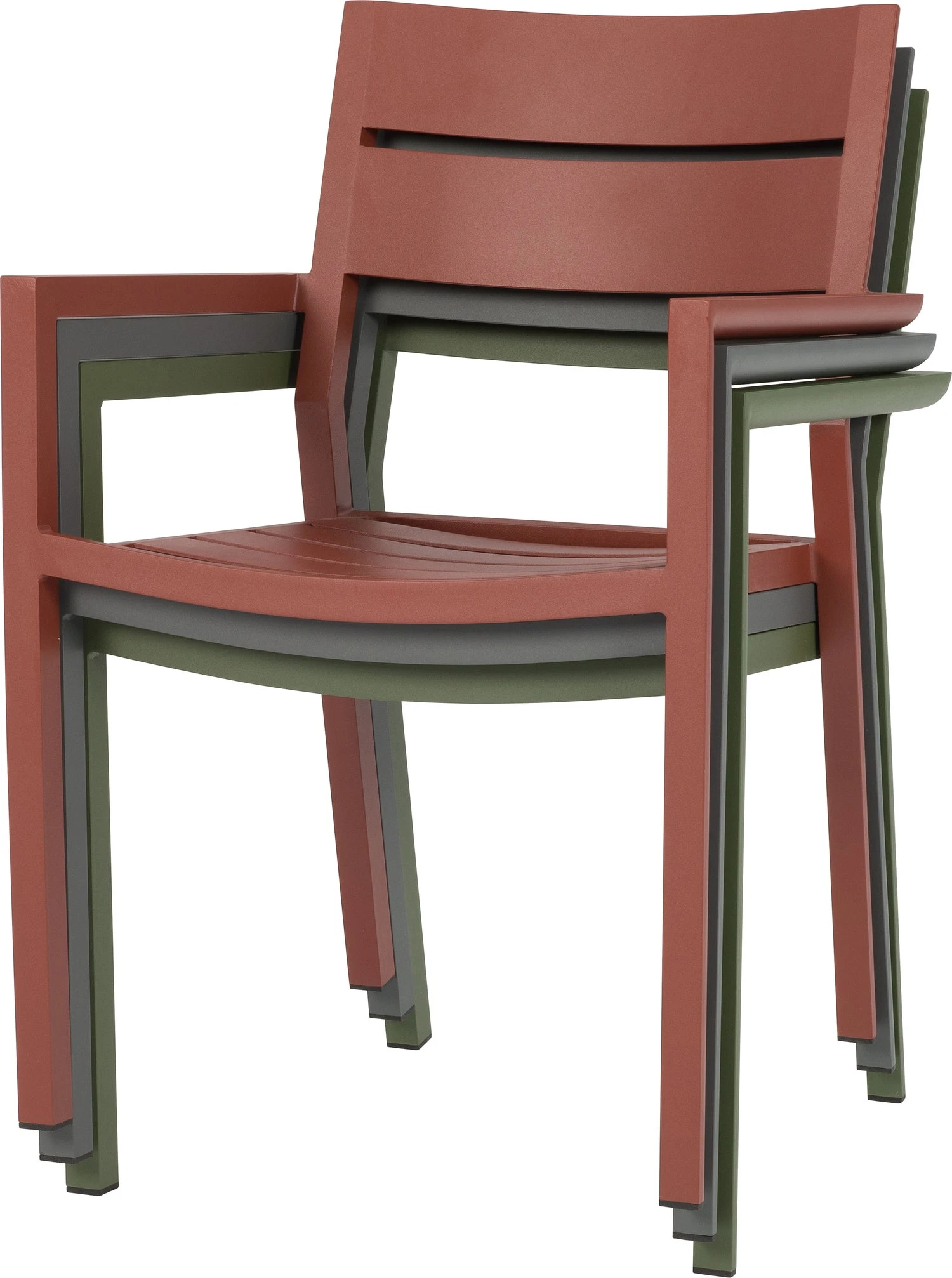 Intratuin Stapelstoel Nova Groen 6 Intratuin Stapelstoel Nova Groen - Afbeelding 4