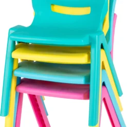 Intratuin Stapelstoel Sky Turquoise Voor Kinderen -Madison Sales Store 8717263795902 4 scaled