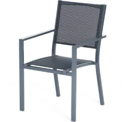 Intratuin Stapelstoel Violetta Antraciet