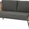 Intratuin 2-zits Loungebank Iris Wicker Naturel -Madison Sales Store 8717263795964
