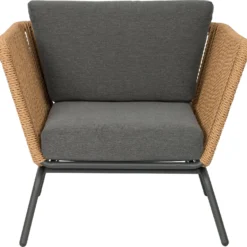 Intratuin Loungestoel Iris Wicker Naturel -Madison Sales Store 8717263795971 2