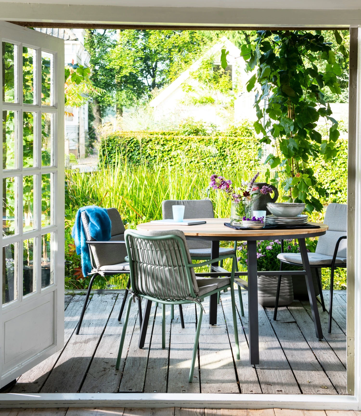 Intratuin Stapelstoel Xavi Antraciet 8 Intratuin Stapelstoel Xavi Antraciet - Afbeelding 6