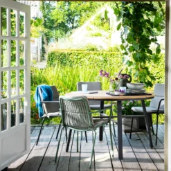 Intratuin Stapelstoel Xavi Groen -Madison Sales Store 8717263799597 6