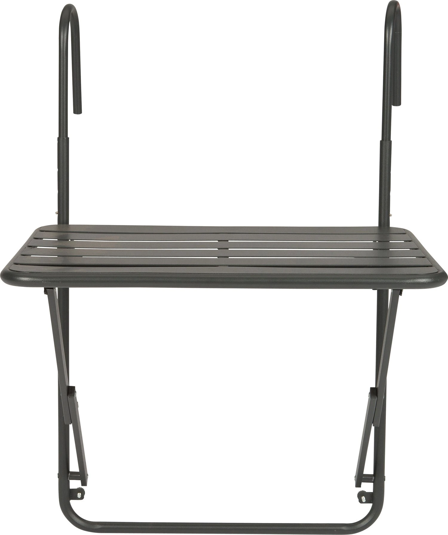 Intratuin Balkonklaptafel Niki Antraciet 60 X 50 X 88 Cm 4 Intratuin Balkonklaptafel Niki Antraciet 60 X 50 X 88 Cm - Afbeelding 2