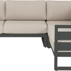 Intratuin 4-zits Hoekset Norma Aluminium Antraciet