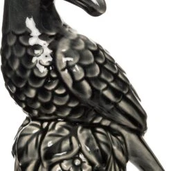 Intratuin Tuinbeeld Papegaai Zwart 12 X 9,5 X 18 Cm