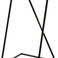 Intratuin Bijzettafel Mozaïek Zwart 25 X 25 X 47 Cm