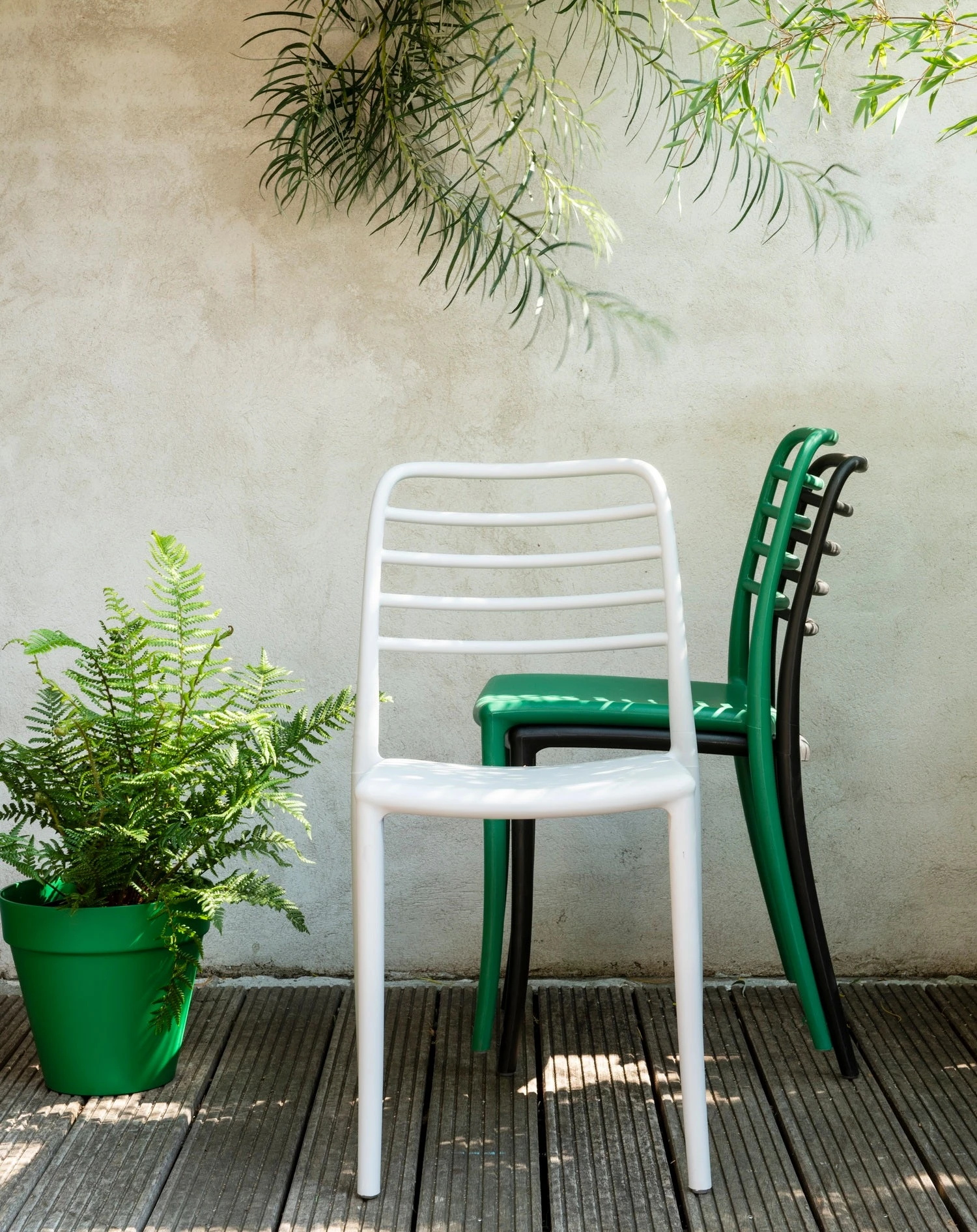 Intratuin Stapelstoel Ara Groen 7 Intratuin Stapelstoel Ara Groen - Afbeelding 5