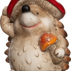 Intratuin Tuinbeeld Egel Hoed Rood 11 X 11 X 15 Cm