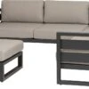 Intratuin 4-zits Loungeset Norma Met Hocker Aluminium Antraciet 2 Intratuin 4-zits Loungeset Norma Met Hocker Aluminium Antraciet -Madison Sales Store 8717263896760