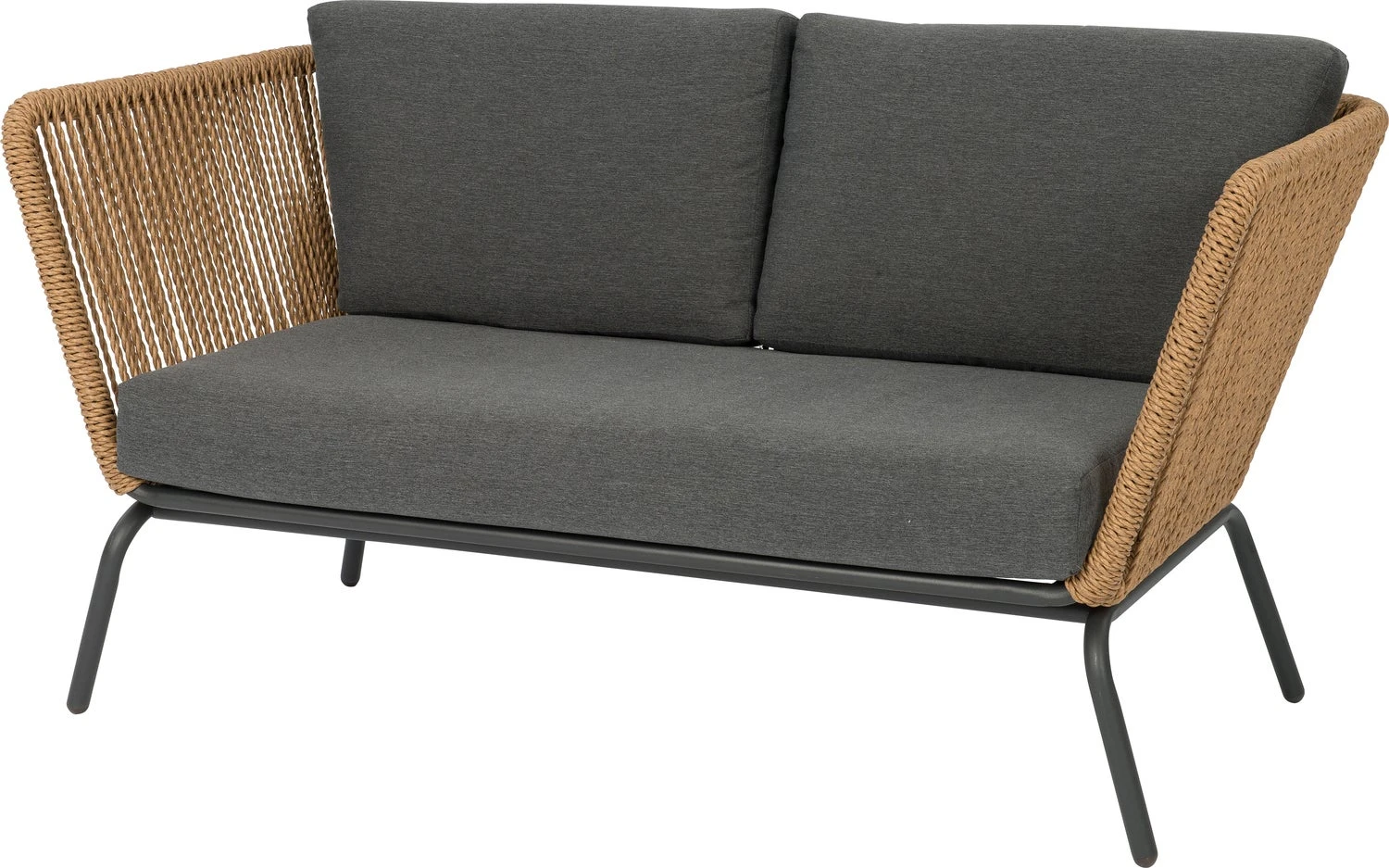 Intratuin 4-zits Loungeset Iris Wicker Naturel 6 Intratuin 4-zits Loungeset Iris Wicker Naturel - Afbeelding 4